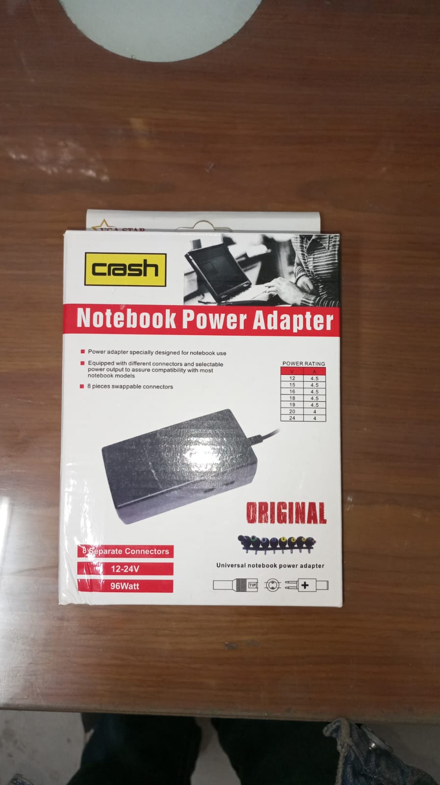 شاحن لاب توب متعدد من ماركة CRASH